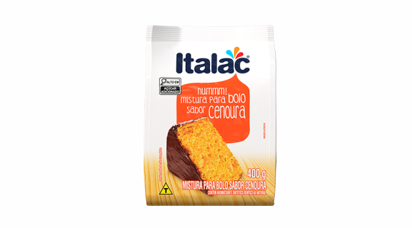 D Minas Alimentos - Mistura Bolo Sabor Cenoura