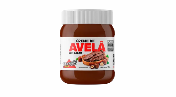 Creme de Avelã c Cacau 330g - Triangulo